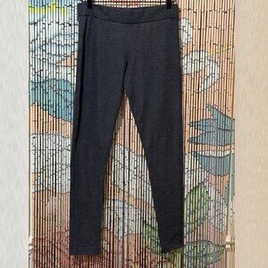 Mossimo French Terry Leggings with Back Pockets, Cotton Blend, Grey, Women's L